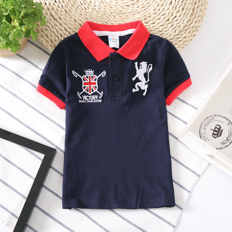 T-shirt polo bimbo