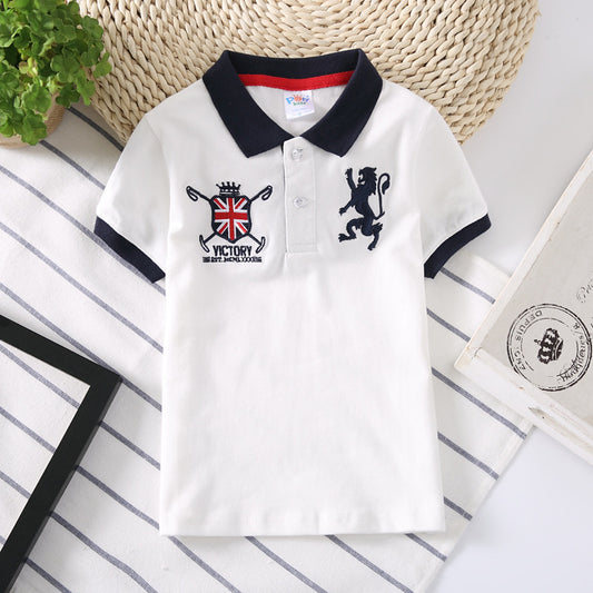 T-shirt polo bimbo